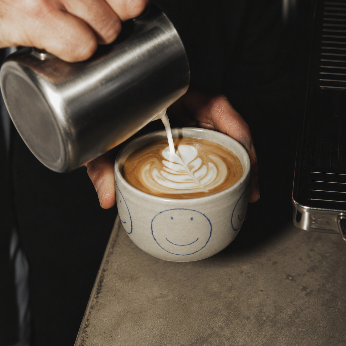 Vorbestellung Kaffeebecher - Smiley S
