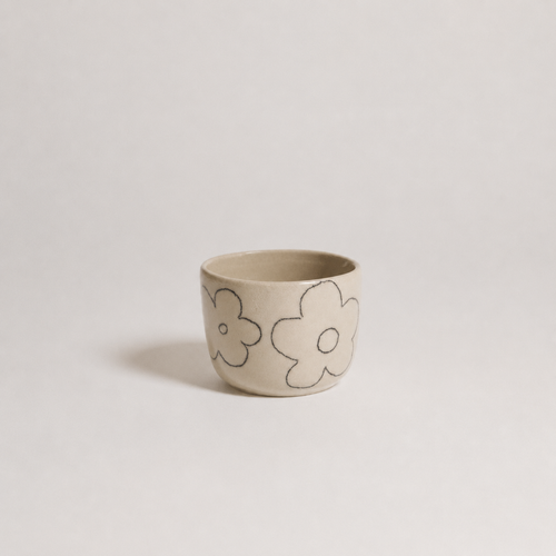 Ready-to-ship Kaffeebecher - Flower S